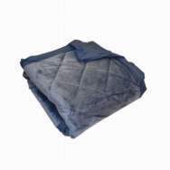 FRAZADA HOGARTEX GRIS               2Pzs