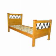 CAMA DE PINO CA¥ADA MUEBLES MIEL    1Pz