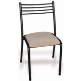 SILLA KA ASIENTO TAPIZADO CUERI  Px NEGR