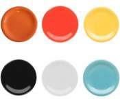 PLATO POSTRE ANCERS LISO CERAMICA   20cm