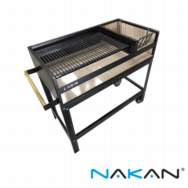 PARRILLA A CARBON DANAK C/TAPA Y BRASERO