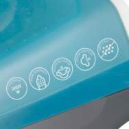 PLANCHA SMARTLIFE  VAPOR SUELA CERAMICA