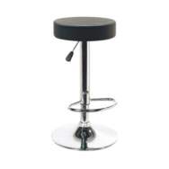 BANQUETA ALTA BULK REDONDA NEGR    PxCRO